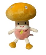 Mushroom Man Plush Toy Rare Cute Smile Made In Kaiyu Japan Kawaii 11” - $219.58 MXN