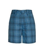 MSRP $36 Univibe Big Boys Latitude Plaid Twill Chino Shorts Blue Size 8 ... - $21.78