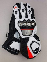 Dainese Leather Motorbike Motorcycle Gloves Men&#39;s Hand Accessory Racing - £86.52 GBP