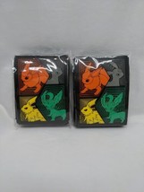 Lot Of (2) (65) Pack Eeveelutions Pokémon TCG Standard Size Card Sleeves - £15.20 GBP