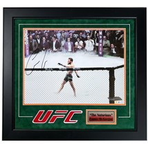 Conor McGregor Autographed UFC 16x24 Photo Framed Signed BAS COA Octagon... - £1,022.22 GBP