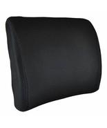 Blue Jay BJ105110 Black Memory Foam Lumbar Cushion With Straps for Back ... - $39.00