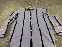 Madewell Shirt Womens XS X-Small Tunic Blouse Top Collared Long Sleeve B... - £15.81 GBP