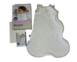 Nested Bean Zen Sack Classic Small Infant Sleep Sack 0-6 Months White Co... - $23.75