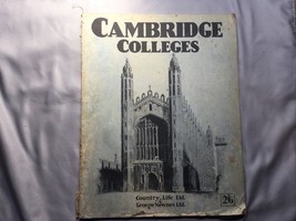 1932 CAMBRIDGE THE COLLEGES &amp; UNIVERSITY BUILDINGS - NICE PHOTOS - - $753.58 MXN