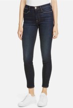 FRAME DENIM Le High Rise Skinny Size 28 Outseam Slit Jeans Copa Wash Wom... - $32.99