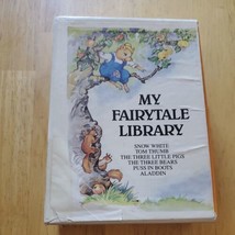 My Fairytale Library (Snow White, Tom Thumb, The Three Little Pigs, Vintage  - £8.70 GBP