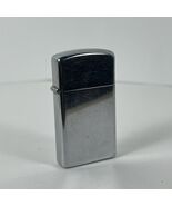 ZIPPO SLIM 1975 CHROME LIGHTER Bradford Good Condition - $20.69