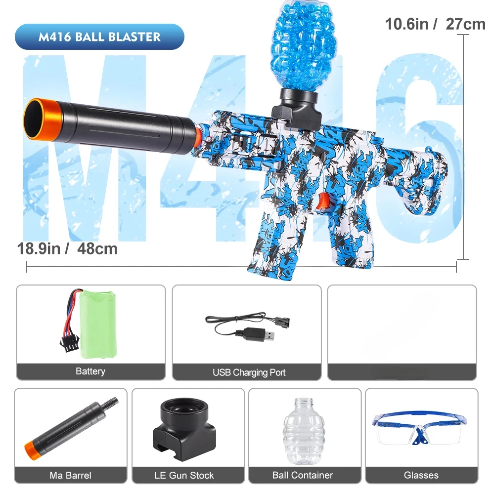 M416 Electric toy gun outdoor play for adults and children, Airsoft gun - $30.00