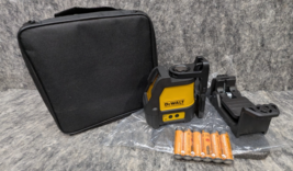 DEWALT 100 ft. Green Self-Leveling Cross Line Laser w/ (6) AA Batteries ... - $104.99