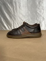 Vintage Skechers Men&#39;s Brown Leather Y2K Casual Oxfords Size 10.5 SN4040 - £27.36 GBP