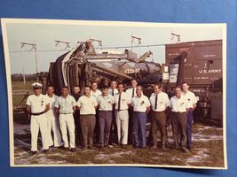 7x5 Military Photo US ARMY - Pershing missile Launch Crew 1970s - $19.78