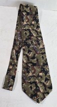 Austin Grey Multicolor 100% Silk Mens Necktie Neck Tie Made in USA - $18.81