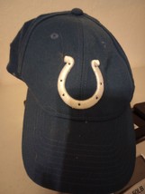 Men&#39;s Adjustable Strapback New Era Blue NFL Indianapolis Colts Embroidered Cap - £16.07 GBP