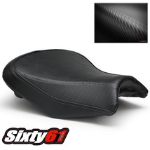 Kawasaki Ninja 650 Z650 Seat Covers 2017-2021 2022 2023 Luimoto Black Front Rear - £125.35 GBP