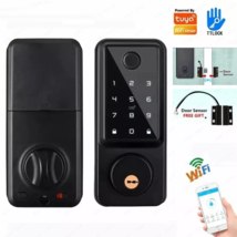 Digital Password Lock Fingerprint Sensor App Wifi Deadbolt Smart Door fo... - £113.86 GBP+