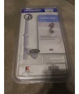 Keeney #64W-K White, Plastic Trip Lever Chrome Bath Drain Assembly - BRA... - $13.02 CAD