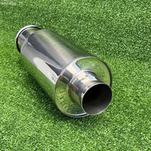 Spoon Sport HI-Power Universal SINGLE EXHAUST MUFFLER Inlet 2.5in Outlet... - $139.90