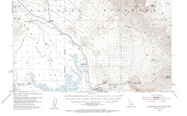 Chloride Cliff Quadrangle California-Nevada 1952 Topo Map Vintage USGS 15 Minute - £13.29 GBP