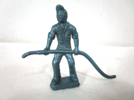 Marx Training Center Air Force Air Corps 2-inch Figure 1950s Blue Plastic - $4.94
