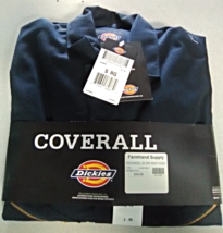 Dickies Long Sleeve Coveralls 48799 Dark Navy - £33.56 GBP