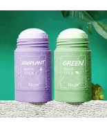 Cleansing Green Tea Mask Clay Stick Oil Control Anti-Acne Whitening Seaw... - $19.14 CAD