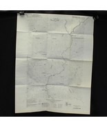 Old Snowy Mtn WA Topographic Map 1985 USDA Forest Service Use 22&quot; x 27 - $22.00 CAD