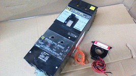 SQUARE D IF36080G CIRCUIT BREAKER (3)P 600VAC / WITH GFM100IF GRD FAULT ... - $258.59