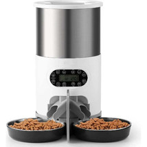 NEW Automatic Timing Smart Feeder Automatic Pet Feeder For Cat Dog Electric Dry  - £192.45 GBP