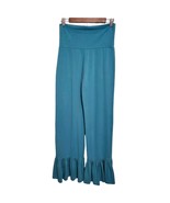 Matilda Jane Womens Enchanted Garden Small Turquoise Cropped Big Ruffle ... - $30.20