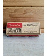 Staples Swingline Vintage SF-35 5000 Count Partial 1950 All-State Supply - $27.34 CAD
