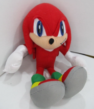 Toy Network Sonic The Hedgehog  Knuckle  Plush 10&quot; Stuffed Toy Doll Plastic Eyes - £22.34 GBP