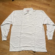 White Long Sleeve Polo Sz XL All Nations Are One ANAO NWOT - £10.60 GBP