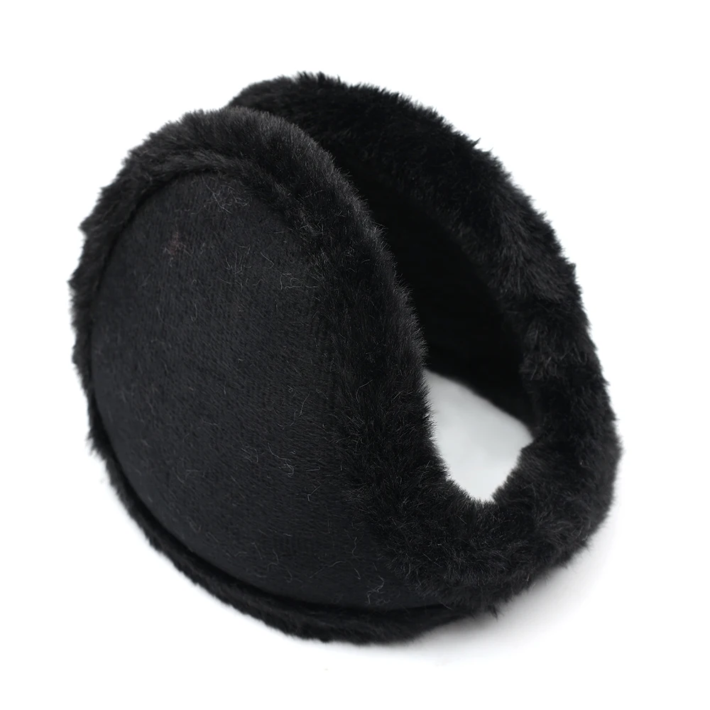 Soft Plush Earmuffs Winter Warm Unisex Thicken Ear Cover Protector Women Men Sol - £23.63 GBP