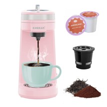 Single Serve Coffee Maker,One Button Operation With Auto Shut-Off For Coffee And - £69.21 GBP