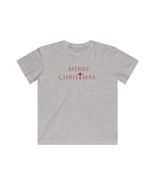 Merry Christmas Kids Tee, Holiday Graphic Shirt, Child Christmas Tee - $41.01 CAD
