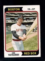 1974 Topps #280 Carl Yastrzemski Vg Red Sox Hof *X106860 - £6.34 GBP