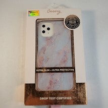 New in Box Casery Phone Case for iPhone 11 -Candy Marble Ultra Slim Drop Test - £10.33 GBP
