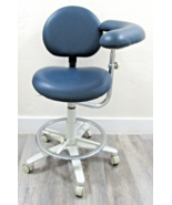 Brewer 50994 Dental Assistants Stool DLX-3000 Series Diplomat Blue - $8,979.94 MXN