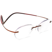 Silhouette Eyeglasses 4248 40 6052 7581 Titan Red Rimless Austria 50[]17 145 - £243.93 GBP