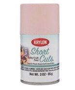 Krylon Short Cuts Satin Spray Paint, Rose Petal Pink, 3 Oz. - £7.02 GBP