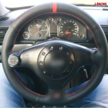 Steering Wheel Cover For Audi A4 B6 2002 A3 3-Spoke 00-03 Audi TT mk1 99-05 - £30.97 GBP