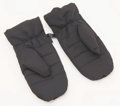 Arctic Expedition Quilted Insulated Mittens- BLACK, L/XL - £16.28 GBP
