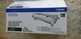 Brother Genuine OEM TN-820 Black Toner Cartridge - Used - £11.18 GBP