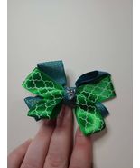 Green Owl Bow - $15.00
