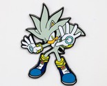 Silver the Hedgehog Sonic Limited Enamel Pin Figure Official Prime - $10.99