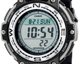Casio Men&#39;s SGW100-1V Twin Sensor Digital Black Watch, Grey - £43.14 GBP