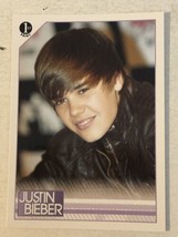 Justin Bieber Panini Trading Card #10 - £1.47 GBP