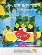 SQUIRT - SODA - 6 PACK Refreshment -1964 Vintage Print Ad - $13.14 CAD