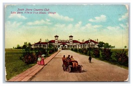 South Shore Country Club Chicago Illinois IL UNP DB Postcard Y2 - £2.32 GBP